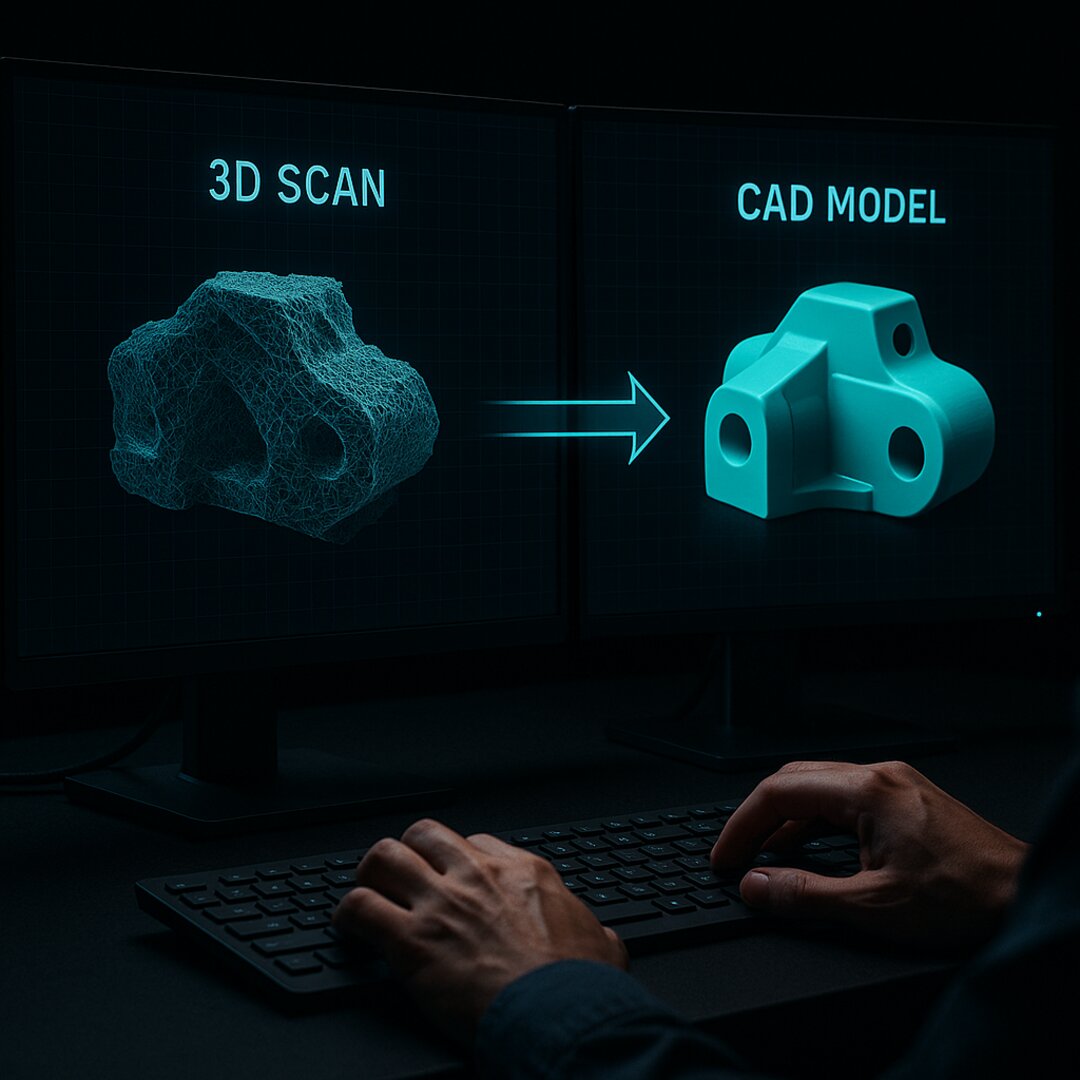 CAD-Aufbereitung von Scan-Daten